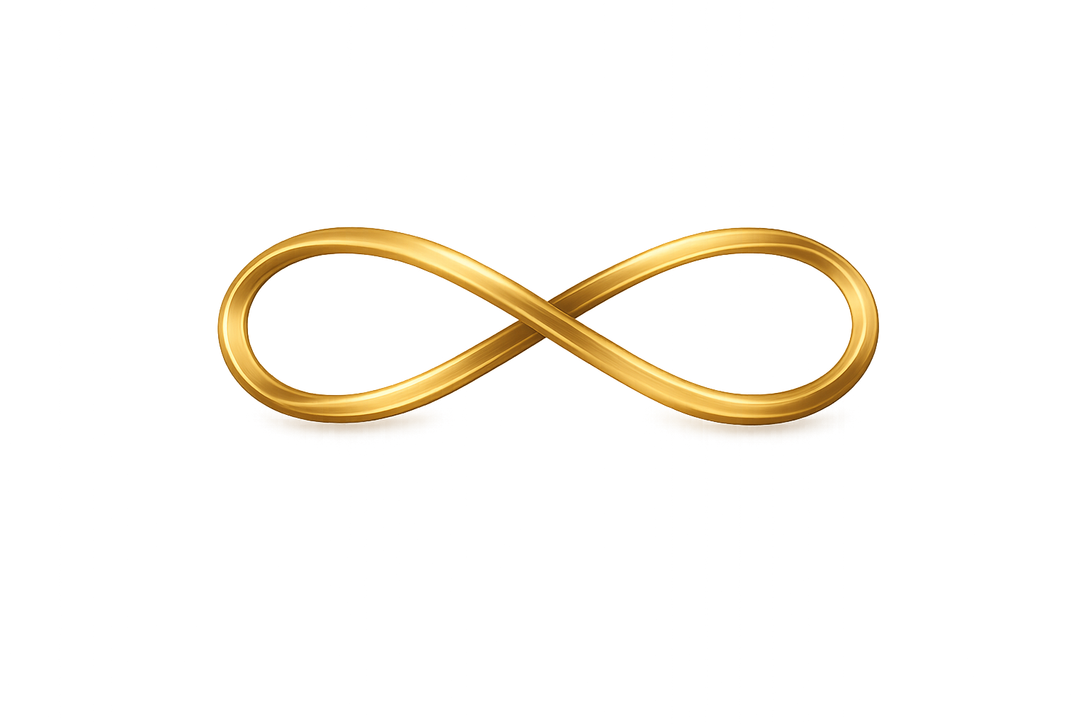 Infinite Gold infinity symbol